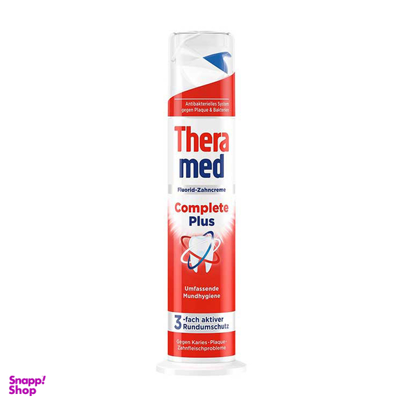 خمیر دندان پمپی ترامد (Theramed) مدل Complete Plus