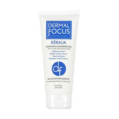 ژل شـوینده بدن درمال فوکوس (Dermal Focus) مدل Xeralia
