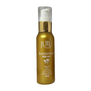 کرم ضد آفتاب رنگی ژوت (Jute) مدل Rose Light با SPF 50 مخصوص انواع پوست حجم 50 میلی لیتر