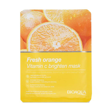 ماسک نقابی بیوآکوا (Bioaqua) حاوی عصاره پرتقال