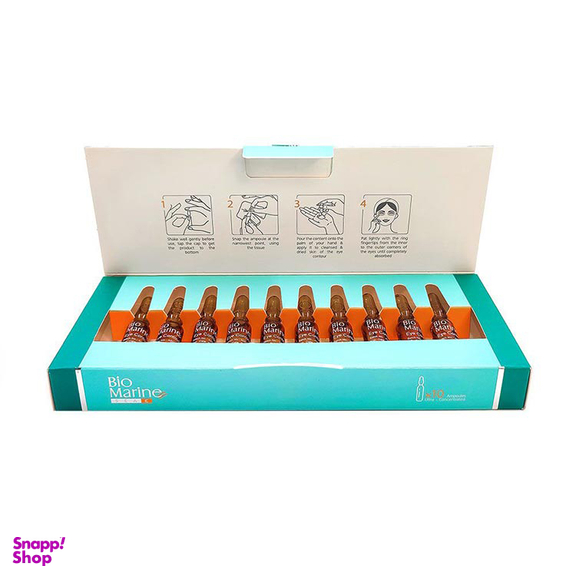 پک محلول ضد چروک و روشن کننده دور چشم بایومارین (Biomarine)