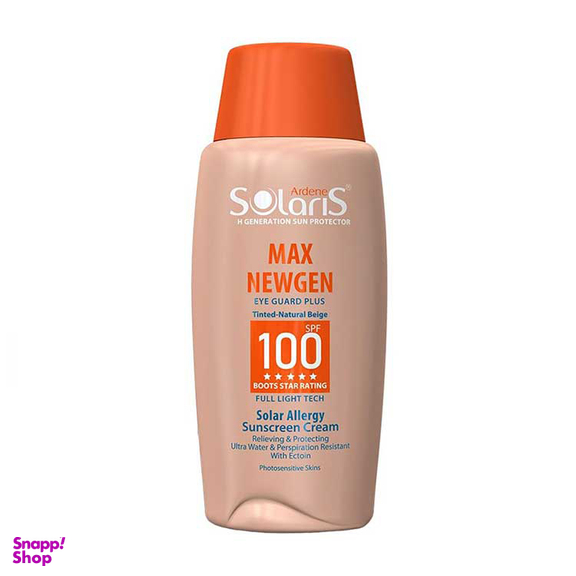 ضد آفتاب رنگی آردن (Ardene) مدل Solaris Max Newgen با SPF 100