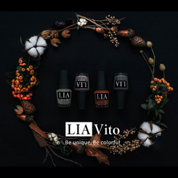 لاک ناخن لیا ویتو (Lia Vito) مدل Fall Collection 1400