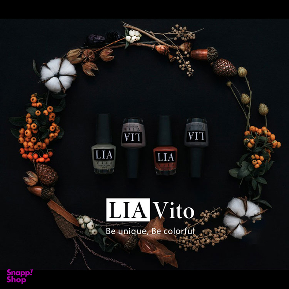 لاک ناخن لیا ویتو (Lia Vito) مدل Fall Collection 1400