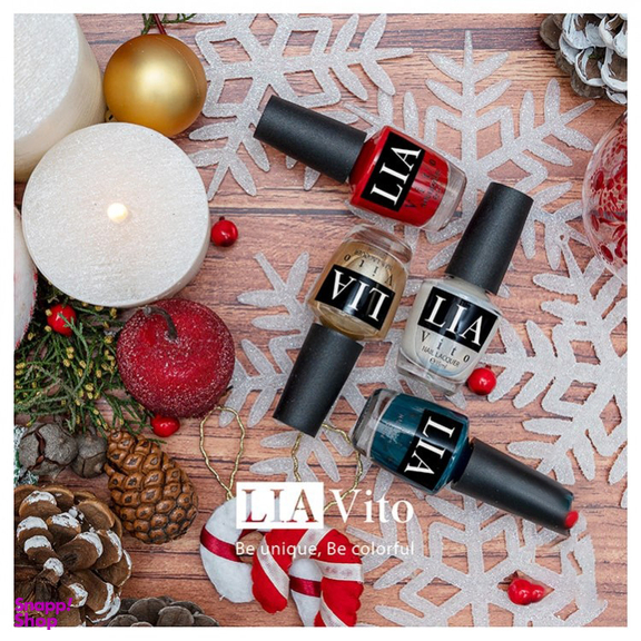 لاک ناخن لیا ویتو (Lia Vito) مدل Winter Collection 1400