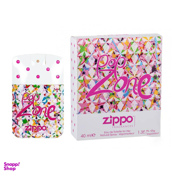 ادو تویلت زنانه زیپو (Zippo) مدل Popzone