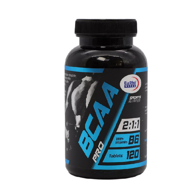 قرص بی سی ای ای (BCAA) یوروویتال 120 عددی