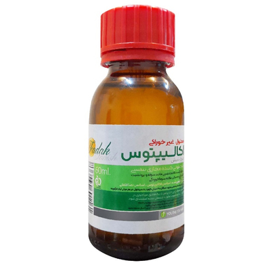 محلول بخور فدک تانیش مدل اکالیپتوس حجم 60 میلی لیتر