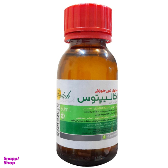 محلول بخور فدک تانیش مدل اکالیپتوس حجم 60 میلی لیتر