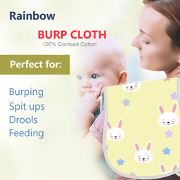 آروغ گیر کودک رینبو (Rainbow) طرح خرگوش