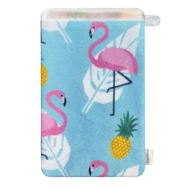 لیف حمام کودک رینبو (Rainbow) طرح Flamingo