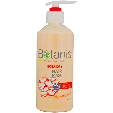 ماسک مو بوتانیس (Botanis) مدل موهای خشک حجم 400 میلی لیتر