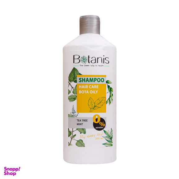 شامپو مو بوتانیس (Botanis) مدل چای و نعناع حجم 300 میلی لیتر