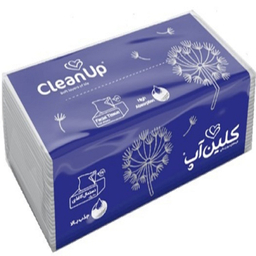دستمال کاغذی 100 برگ کلین آپ (Clean Up) مدل قاصدک