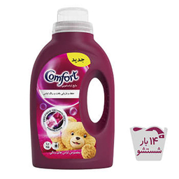 مایع لباسشویی کامفورت (Comfort) مخصوص لباس‌های رنگی وزن 2٫7 کیلوگرم به همراه اسپری خوشبو کننده مدل Lavender مجموعه 2 عددی