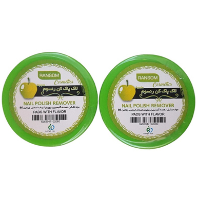 لاک پاک کن رنسوم (Ransom) مدل سیب مجموعه 2 عددی