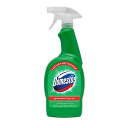 پک اسپری دامستوس (Domestos) مدل سبز و بنفش به همراه سفید کننده دامستوس مدل اسنو وایت مجموعه 3 عددی