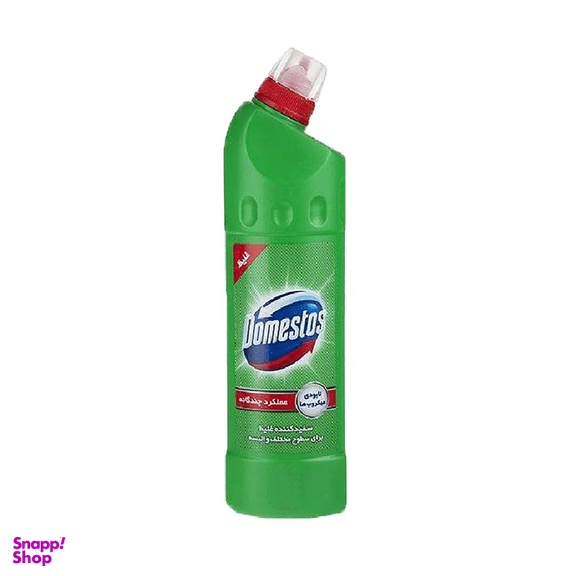 پک مایع سفیدکننده غلیظ سطوح دامستوس (Domestos) مدل Mountain Breeze و Eucalyptus Freshness مجموعه 2 عددی