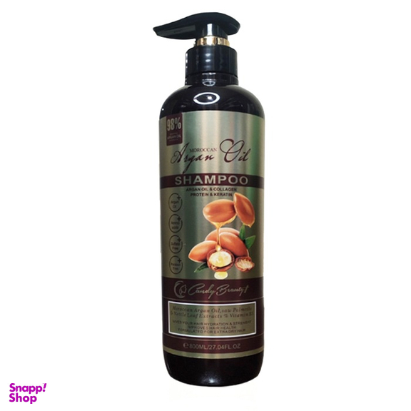 شامپو مو کندی بیوتی (Candy Beauty) مدل آرگان حجم 800 میلی لیتر