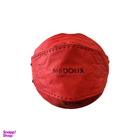 ماسک سه بعدی پلاس مداکس (Medoux) کد Red بسته 25 عددی