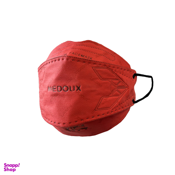 ماسک سه بعدی پلاس مداکس (Medoux) کد Red بسته 25 عددی