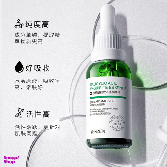 سرم ضد جوش ونزن (Venzen) مدل Salicylic Acid حجم 30 میلی لیتر