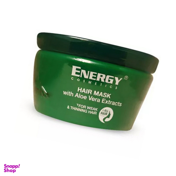ماسک موی انرژی (Energy) مناسب موهای ضعیف و نازک حاوی آلویه ورا حجم 500 میلی لیتر