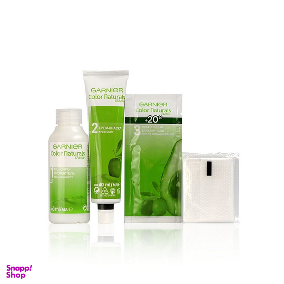 کیت رنگ مو گارنیه (Garnier) مدل Color Naturals شماره 1.0 حجم 40 میلی لیتر رنگ مشکی