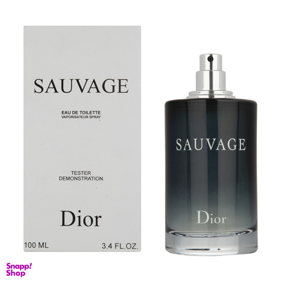 تستر ادوپرفیوم مردانه دیور مدل Sauvage حجم 100 میلی‌ لیتر مجموعه 2 عددی (غیر اصل)