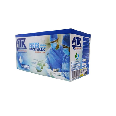 ماسک سه لایه آرمان طب (Armanteb) مدل پرستاری بسته 50 عددی