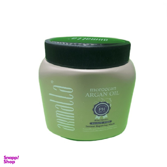 ماسک مو بدون سولفات آرمالا (Armalla) مدل روغن آرگان حجم 500 میلی لیتر