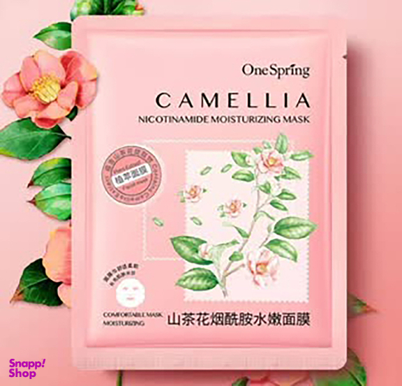 ماسک صورت وان اسپرینگ (One Spring) مدل Camellia حجم 25 میلی لیتر