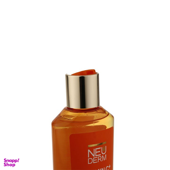 تونر پاک کننده آرایش صورت نیودرم (Neuderm) مدل ویتامین C حجم 200 میلی لیتر