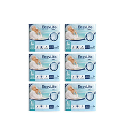 پوشینه بزرگسال ایزی لایف (Easy Life) کد 01 سایز بزرگ مجموعه 6 عددی