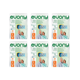 پوشینه چسبی بزرگسال اوونی (Evony) مدل 01 سایز بزرگ مجموعه 6 عددی
