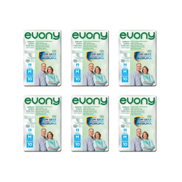 پوشینه چسبی بزرگسال اوونی (Evony) کد 01 سایز متوسط مجموعه 6 عددی