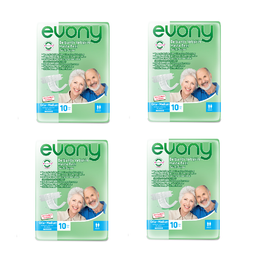 پوشینه چسبی بزرگسال چسبی اوونی (Evony) مدل 4 سایز متوسط بسته 4 عددی