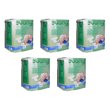 پوشینه چسبی بزرگسال اوونی (Evony) مدل 05 سایز متوسط بسته 5 عددی