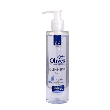 ژل شستشو صورت الیوکس (Olivex) مناسب پوست خشک و نرمال حجم 200 میلی لیتر
