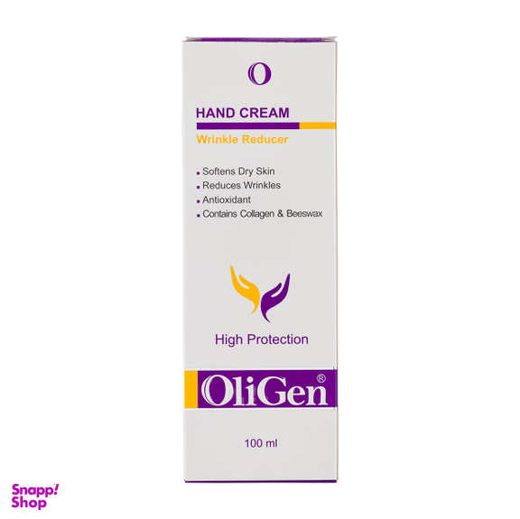 کرم نرم کننده دست با اثر ضد چروک الی ژن (Oligen) حجم 100 میلی لیتر