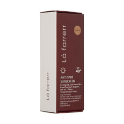 کرم ضدآفتاب و ضدلک رنگی لافارر مدل SPF40-Medium مناسب پوست های چرب و مستعد آکنه حجم 40 میلی لیتر