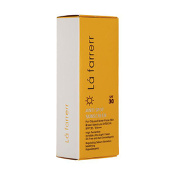 کرم ضدآفتاب و ضد لک بی رنگ لافارر مدل SPF 30 مناسب پوست های چرب و مستعد آکنه حجم 40 میلی لیتر