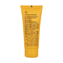کرم ضدآفتاب و ضد لک بی رنگ لافارر مدل SPF 30 مناسب پوست های چرب و مستعد آکنه حجم 40 میلی لیتر