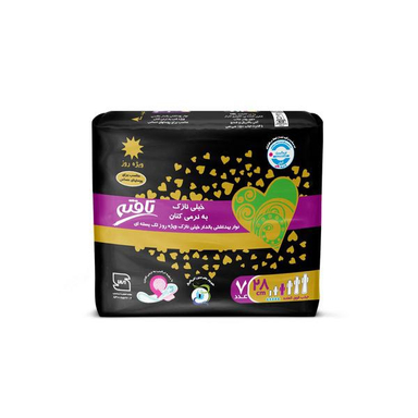 نوار بهداشتی بالدار روز تافته (Tafteh) مدل Ultra Thin Daily Use بسته 7 عددی