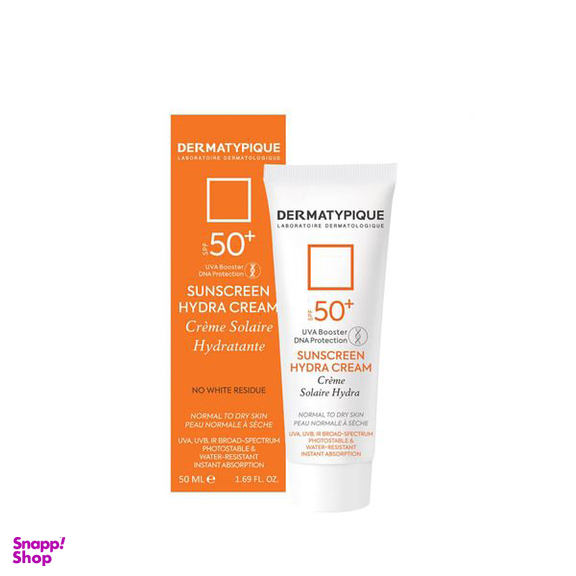 کرم ضد آفتاب درماتیپیک (Dermatypique) مدل Hydra حجم 50 میلی لیتر