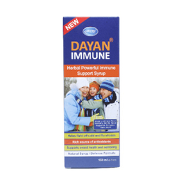 شربت دایان ایمیون (Dayan Immune) دایان فارما حجم 150 میلی لیتر