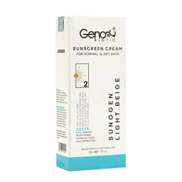 کرم ضد آفتاب ژنوبایوتیک با SPF50 شماره 2