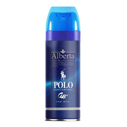 اسپری خوشبو کننده مردانه آلبرتا (Aberta) مدل Polo حجم 200 میلی لیتر