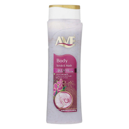 شامپو صورت و بدن اوه (AVE) مدل Milk And Blossom حجم 380 میلی لیتر