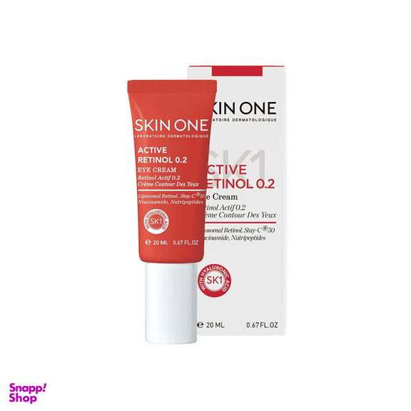 کرم دور چشم اسکین وان (Skin One) مدل %Active Retionl 0.2 حجم 20 میلی لیتر